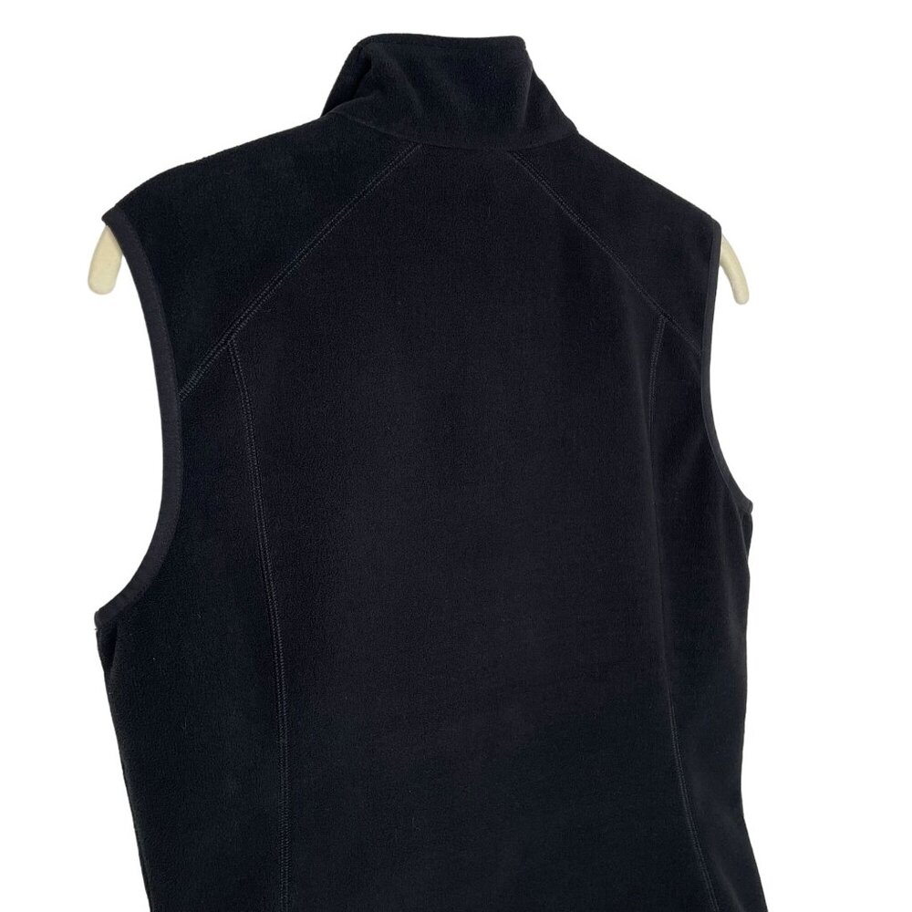 REI Women's Softshell Black Zip Vest, M - Picture 3 of 9